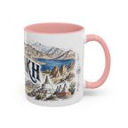 Ladakh Mug, India Travel Souvenir, Bucket List Gift, Accent Ceramic Coffee Mug 11oz 15oz