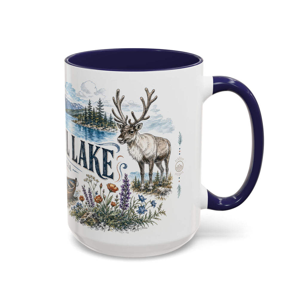 Khuvsgul Lake Mug, Mongolia Travel Souvenir, Bucket List Gift, Accent Ceramic Coffee Mug 11oz 15oz