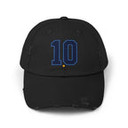 Minimal No 10 Soccer Hat | Argentina Fan Cap | 10 Soccer Supporter Cap