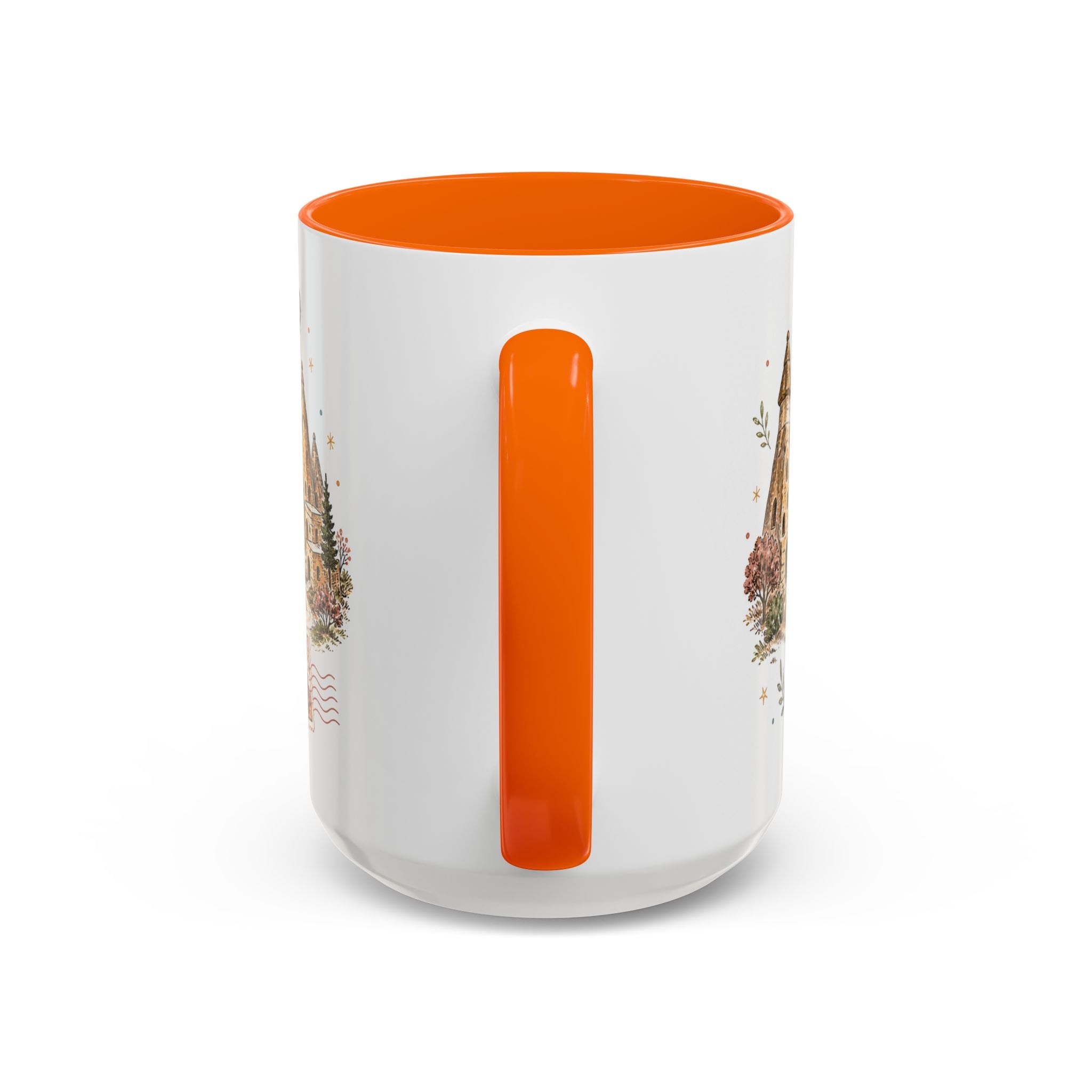 Cappadocia Coffee Mug | Travel Destination Souvenir Gift | Accent Color Ceramic 11oz 15oz