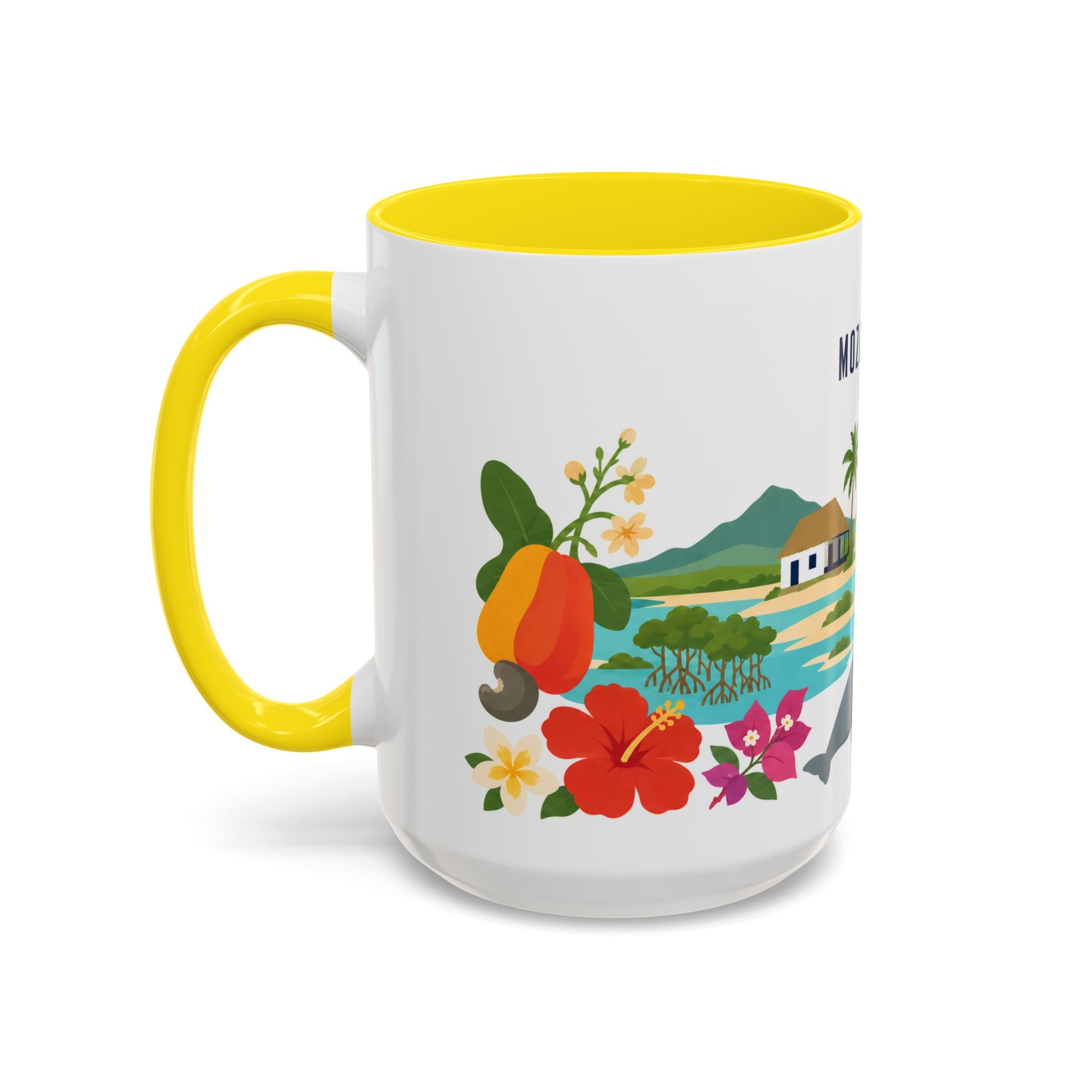 Mozambique Home Country Mug | Moving Away Gift | Long Distance Friendship | 11 oz 15 oz Accent Mug