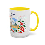 Hungary Coffee Mug | Travel Souvenir Accent Mug | Country Gift Ceramic Cup 11oz 15oz
