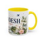 Bangladesh Home Country Mug | Moving Away Gift | Long Distance Friendship | 11 oz 15 oz Accent Mug