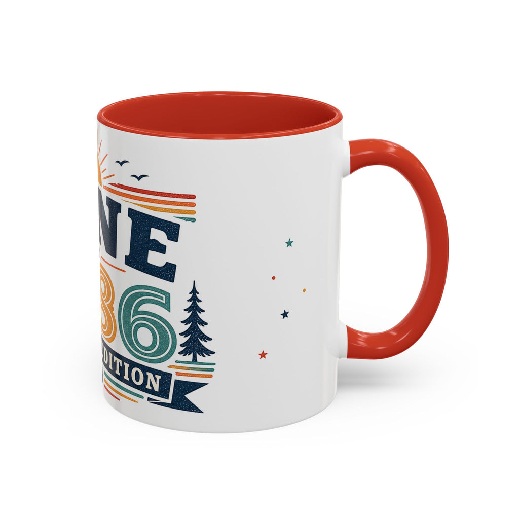 Custom Retro Birthday Mug | Personalized Month Year Gift (11oz 15oz)