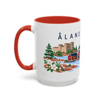 Åland Islands Coffee Mug | Travel Souvenir Accent Mug | Country Gift Ceramic Cup 11oz 15oz