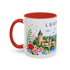 Luxembourg Coffee Mug | Travel Souvenir Accent Mug | Place Gift Ceramic Cup 11oz 15oz