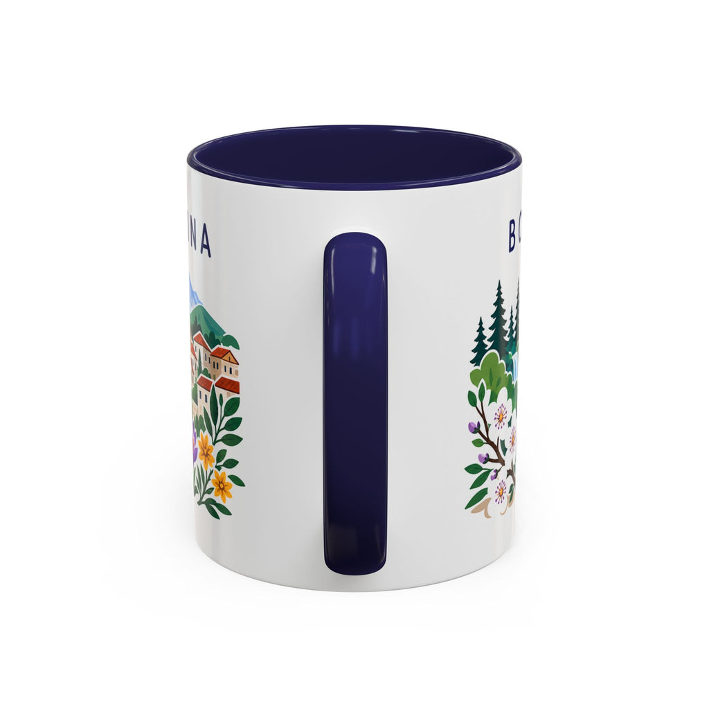 Bosnia and Herzegovina Coffee Mug | Travel Souvenir Accent Mug | Country Gift Ceramic Cup 11oz 15oz