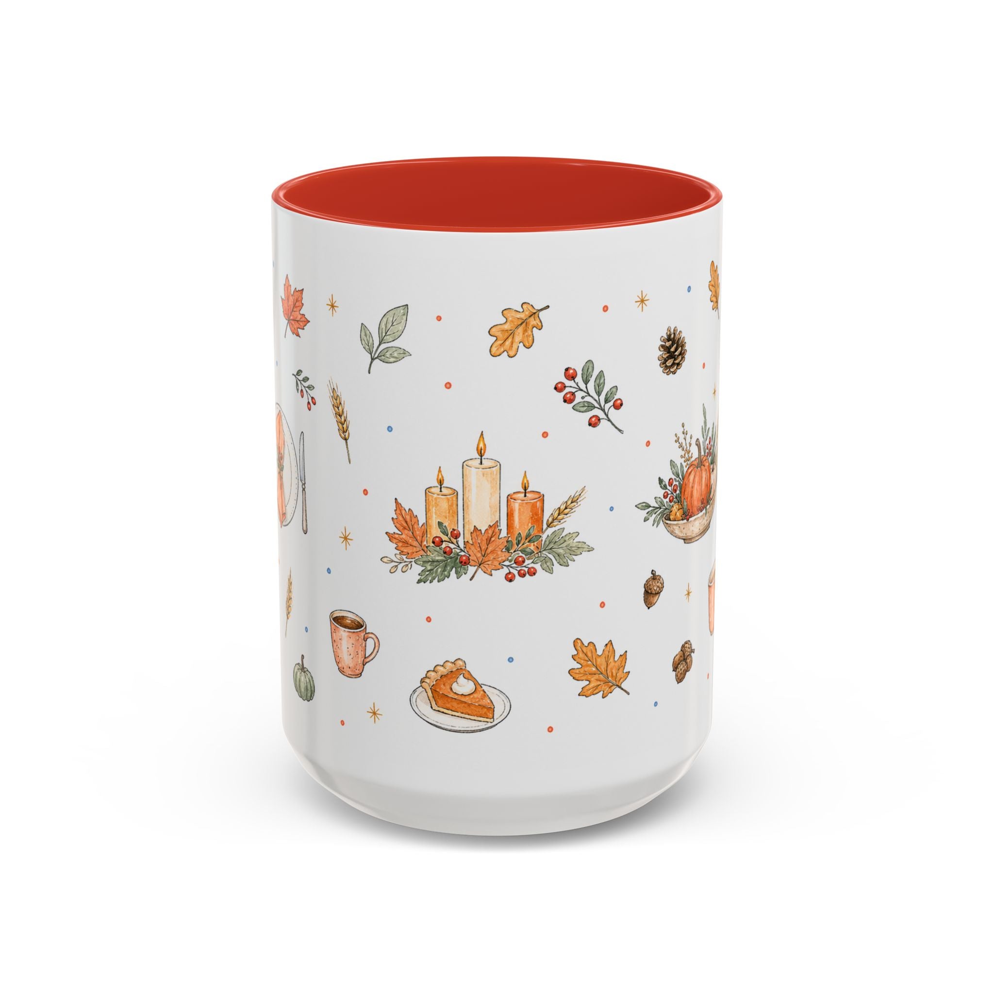 Thanksgiving Host Mug | Cozy Watercolor Gathering Gift | Autumn Accent Cup 11oz 15oz