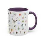 Santa Fe Christmas Mug | Watercolor City Souvenir | Ceramic Coffee Cup (11oz 15oz)