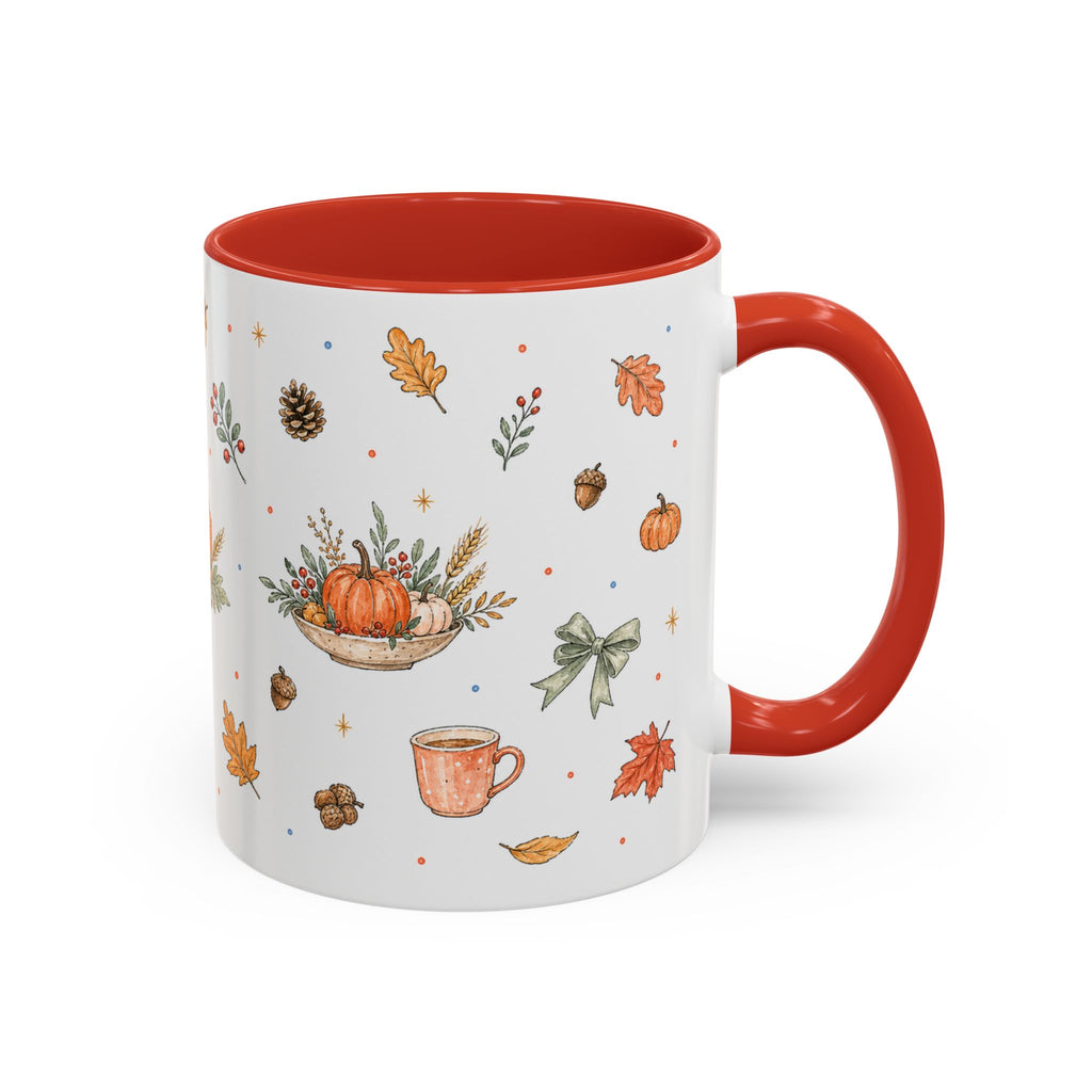 Thanksgiving Host Mug | Cozy Watercolor Gathering Gift | Autumn Accent Cup 11oz 15oz