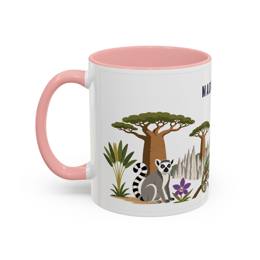Madagascar Home Country Mug | Moving Away Gift | Long Distance Friendship | 11 oz 15 oz Accent Mug