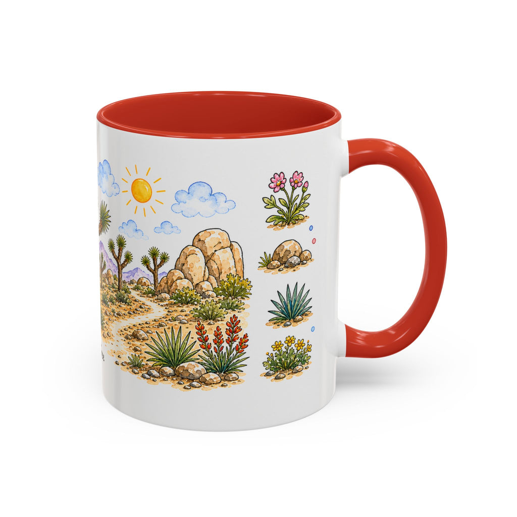 Joshua Tree National Park Mug | US Travel Souvenir Accent Coffee Mug | 11oz 15oz Ceramic Cup