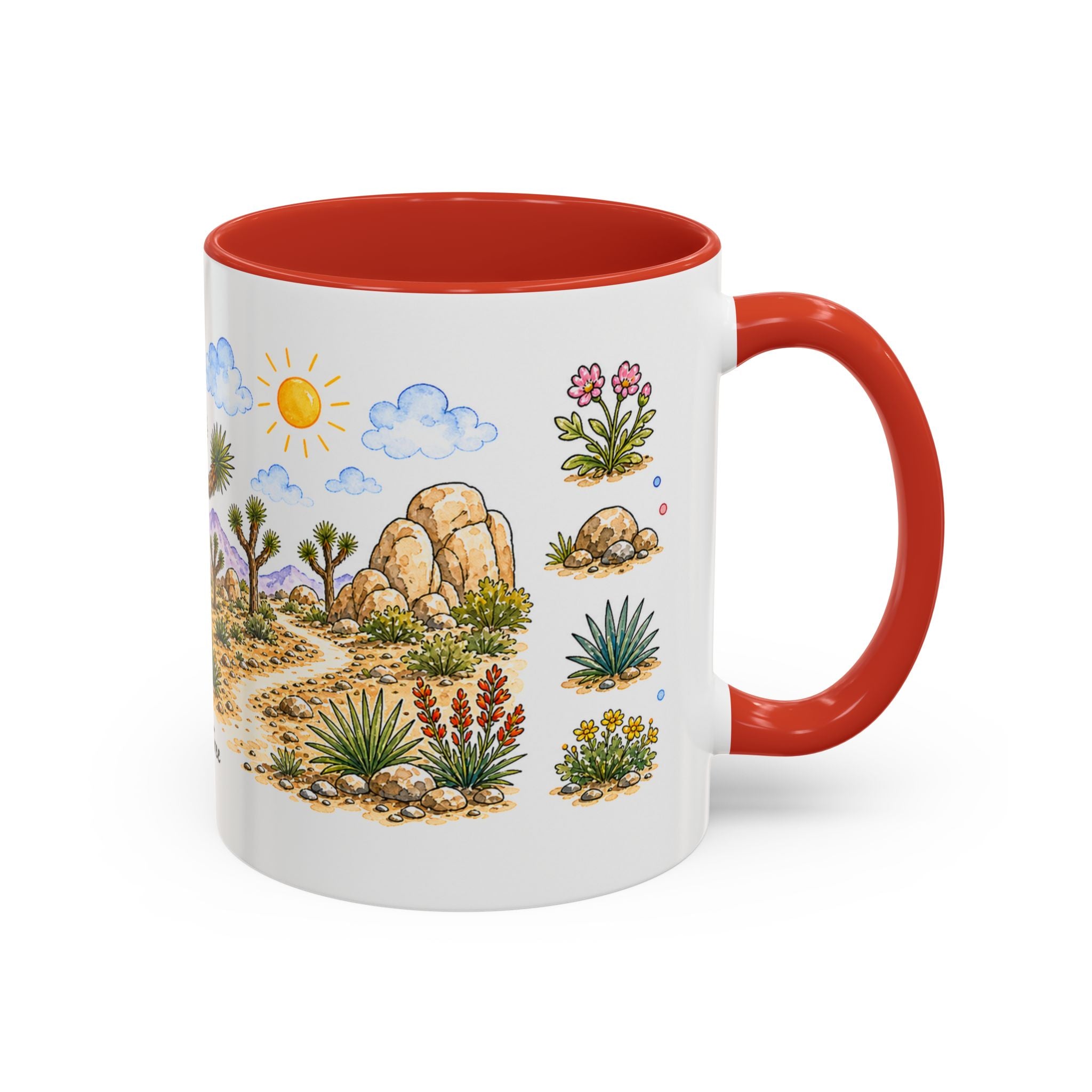 Joshua Tree National Park Mug | US Travel Souvenir Accent Coffee Mug | 11oz 15oz Ceramic Cup