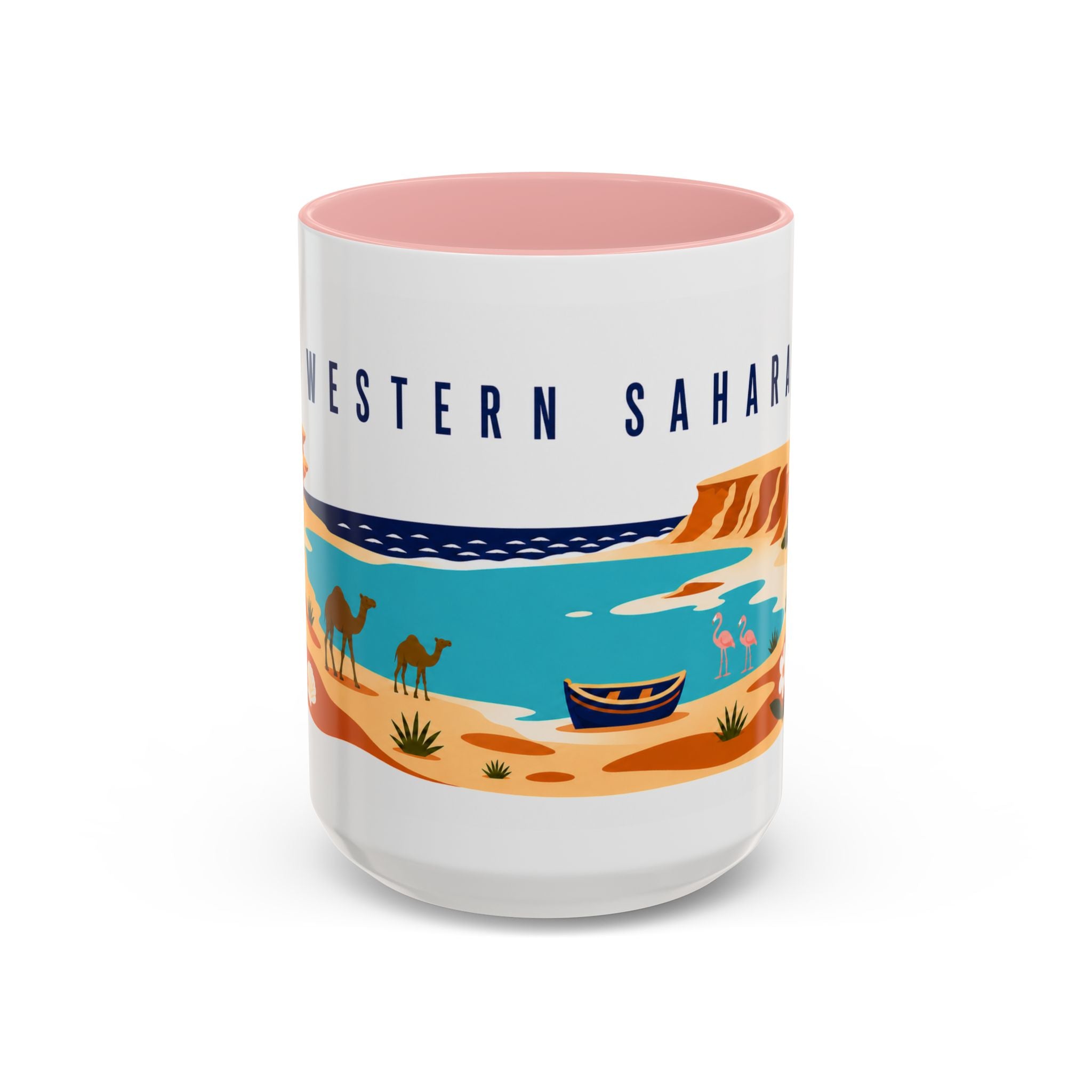 Western Sahara Coffee Mug | Travel Souvenir Accent Mug | Country Gift Ceramic Cup 11oz 15oz
