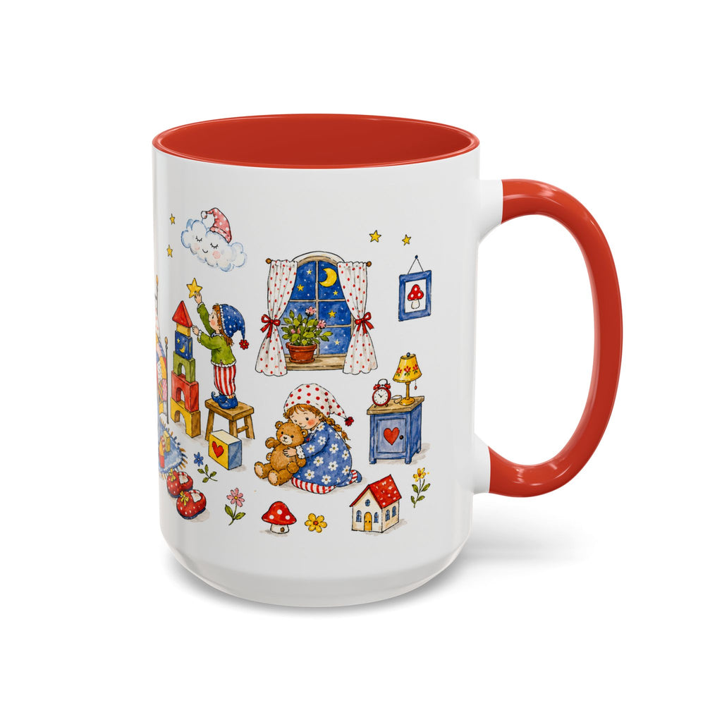 Bedtime Toy Room Fairytale Mug | Storybook Accent Coffee Mug | EveryLegend