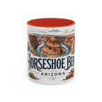 Horseshoe Bend Mug, Arizona Travel Souvenir, Bucket List Gift, Accent Ceramic Coffee Mug 11oz 15oz