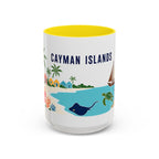 Cayman Islands Coffee Mug | Travel Souvenir Accent Mug | Country Gift Ceramic Cup 11oz 15oz