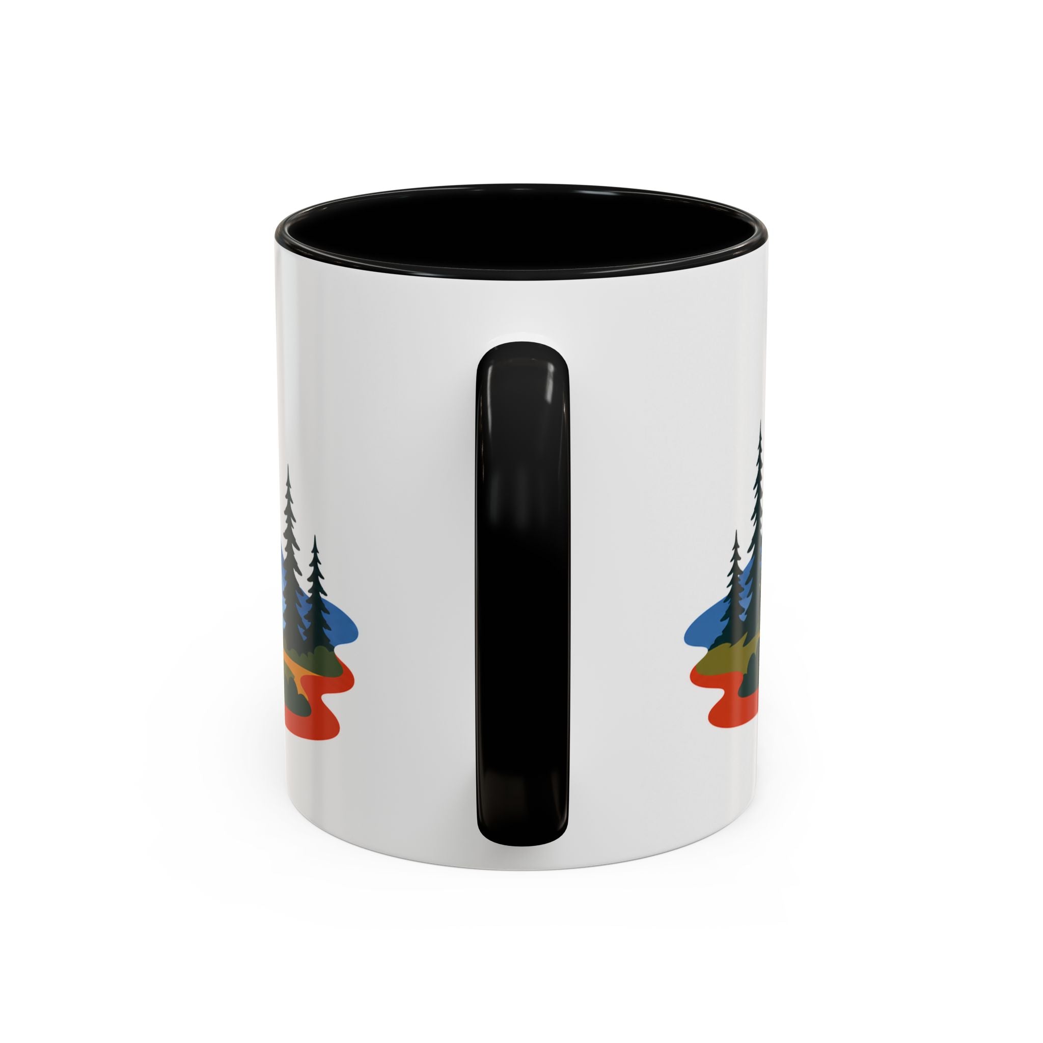 Denali Coffee Mug | Travel Destination Souvenir Gift | Accent Color Ceramic 11oz 15oz