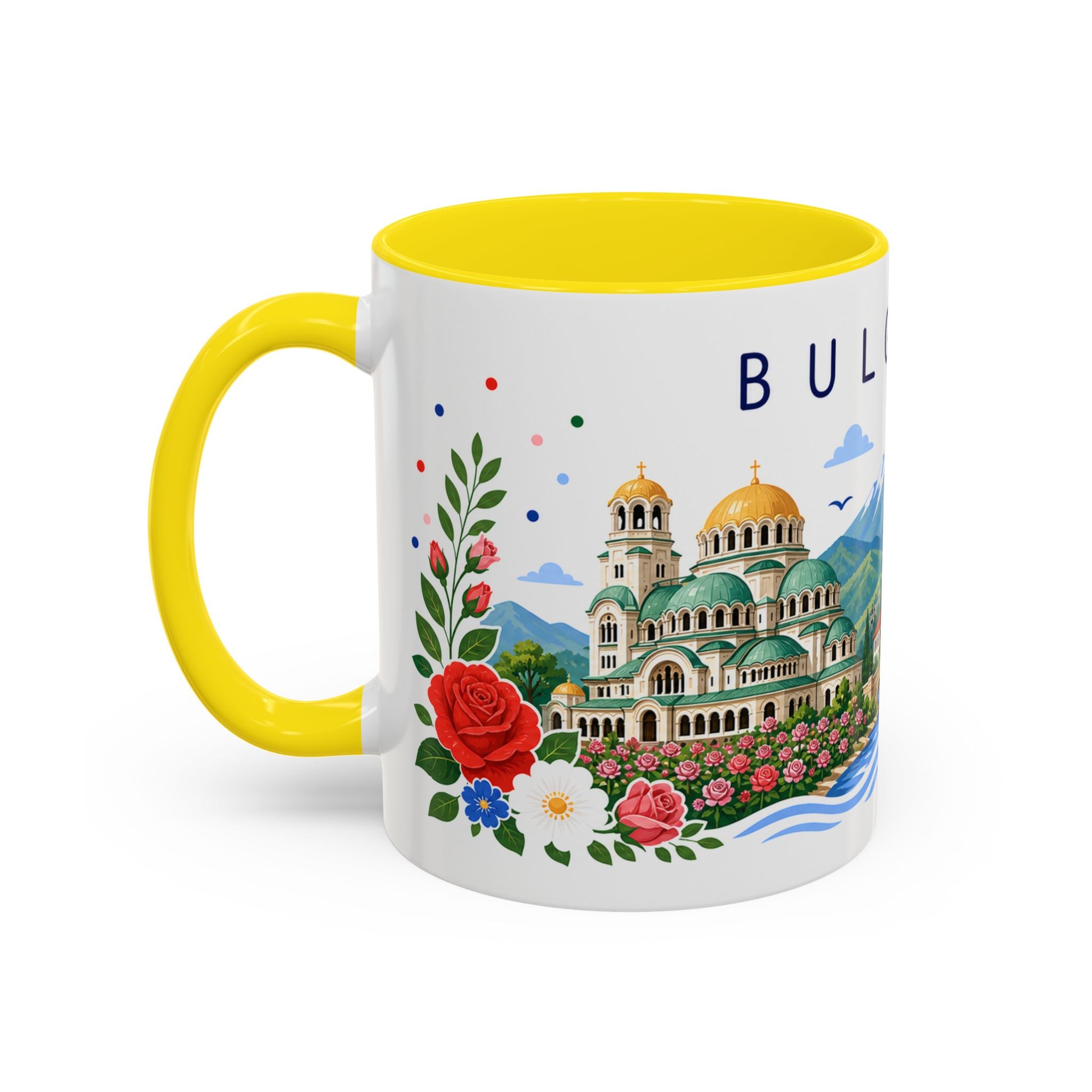Bulgaria Coffee Mug | Travel Souvenir Accent Mug | Place Gift Ceramic Cup 11oz 15oz