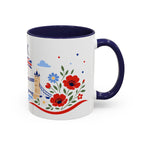 United Kingdom Coffee Mug | Travel Souvenir Accent Mug | Country Gift Ceramic Cup 11oz 15oz