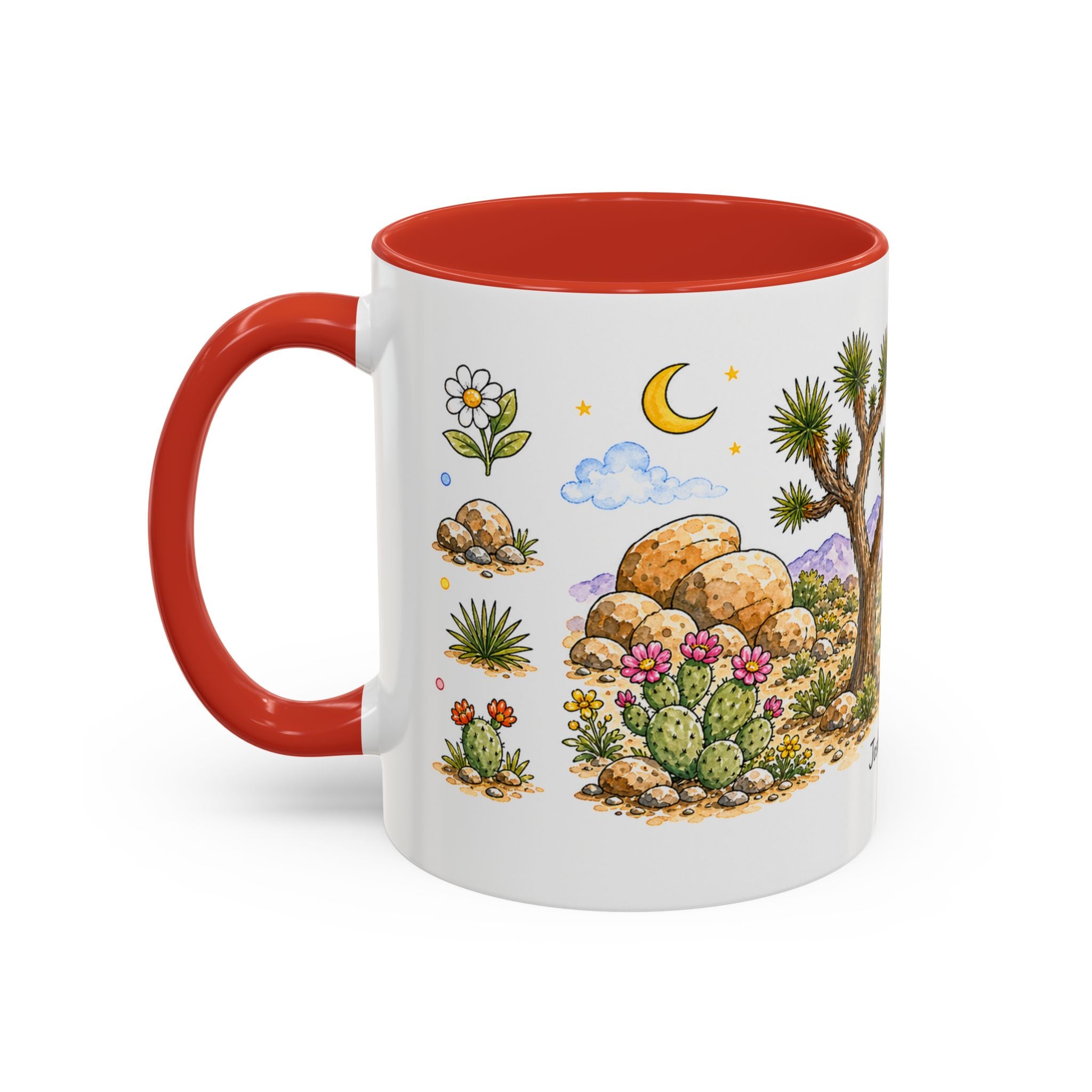 Joshua Tree National Park Mug | US Travel Souvenir Accent Coffee Mug | 11oz 15oz Ceramic Cup