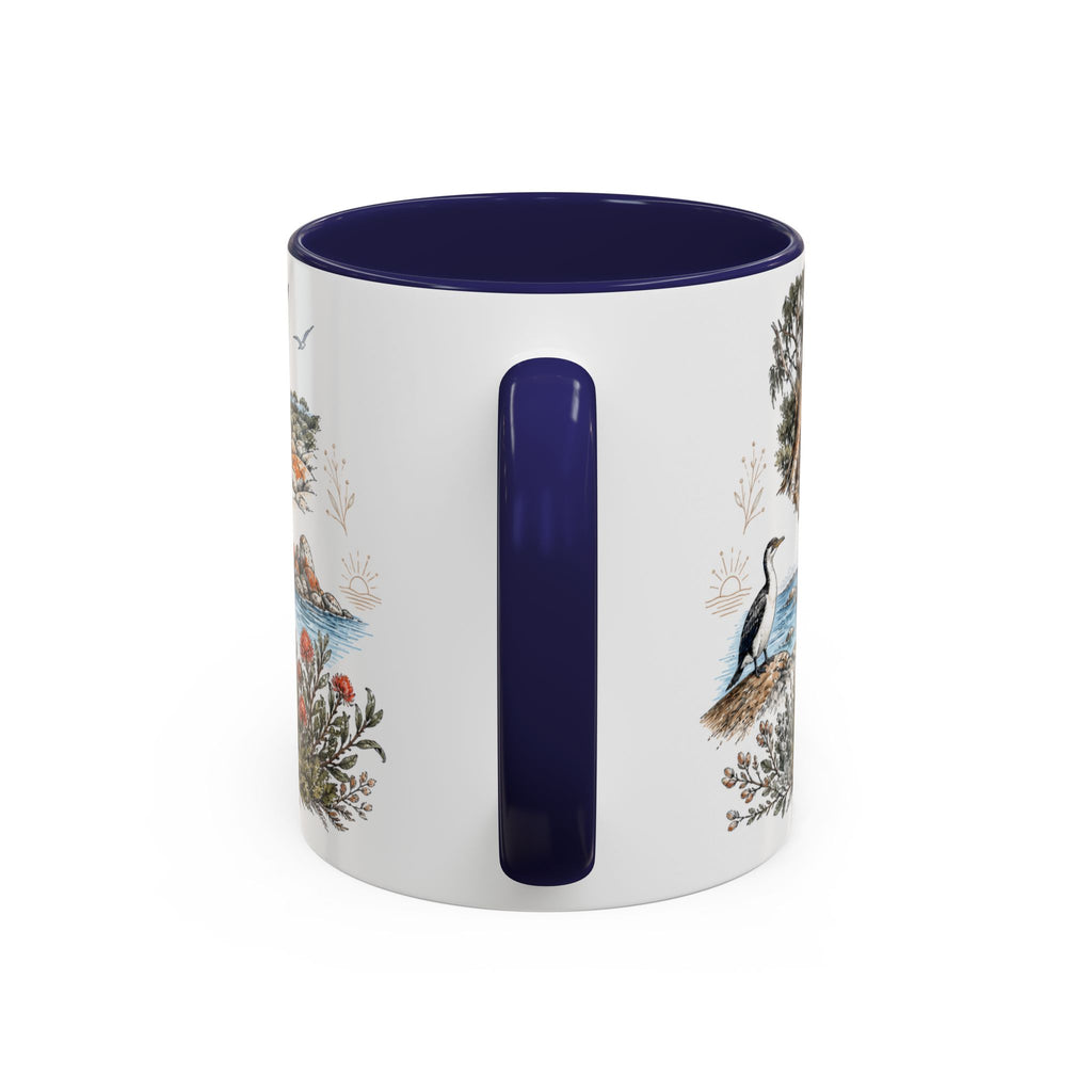 Bay of Fires Mug, Tasmania Travel Souvenir, Bucket List Gift, Accent Ceramic Coffee Mug 11oz 15oz