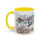 Skardu Valley Mug, Pakistan Travel Souvenir, Bucket List Gift, Accent Ceramic Coffee Mug 11oz 15oz