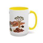 Namibia Coffee Mug | Travel Souvenir Accent Mug | Country Gift Ceramic Cup 11oz 15oz