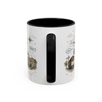 San Francisco Coffee Mug | California Souvenir Travel Gift | Accent Color Ceramic 11oz 15oz
