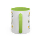 Nebraska Goldenrod Mug, State Flower Floral Coffee Cup, 11oz Botanical Gift