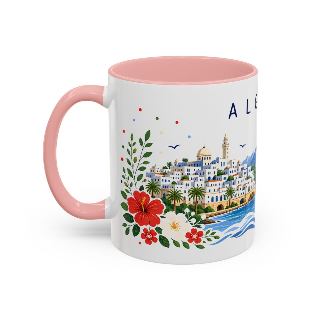 Algeria Coffee Mug | Travel Souvenir Accent Mug | Place Gift Ceramic Cup 11oz 15oz