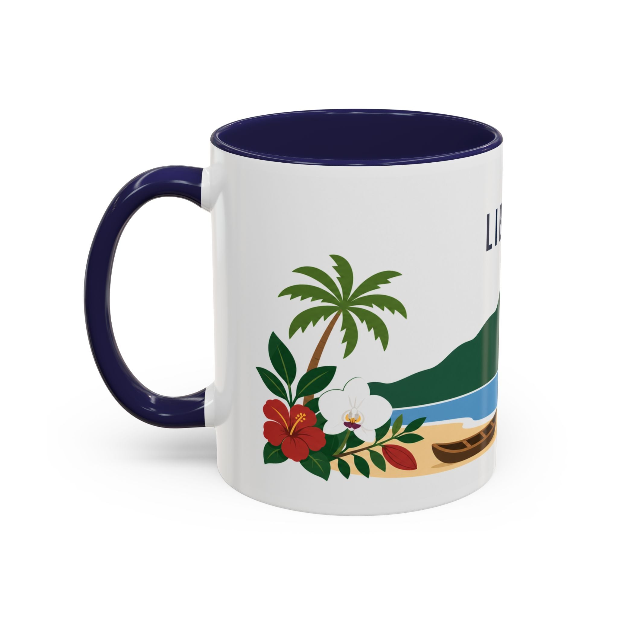 Liberia Coffee Mug | Travel Souvenir Accent Mug | Country Gift Ceramic Cup 11oz 15oz