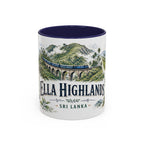 Ella Highlands Mug, Sri Lanka Travel Souvenir, Bucket List Gift, Accent Ceramic Coffee Mug 11oz 15oz