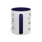Michigan Apple Blossom Mug, State Flower Floral Coffee Cup, 11oz Botanical Gift