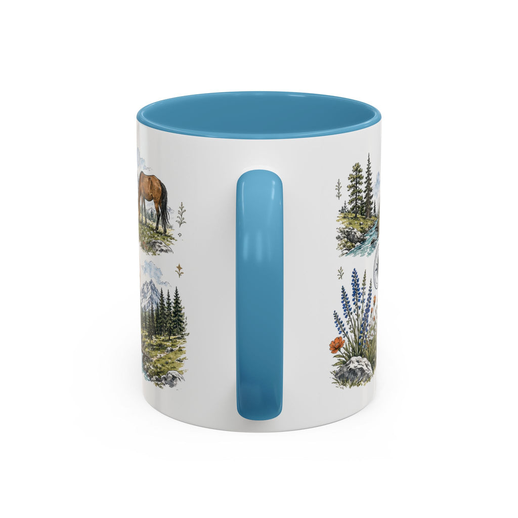 Fairy Meadows Mug, Pakistan Travel Souvenir, Bucket List Gift, Accent Ceramic Coffee Mug 11oz 15oz