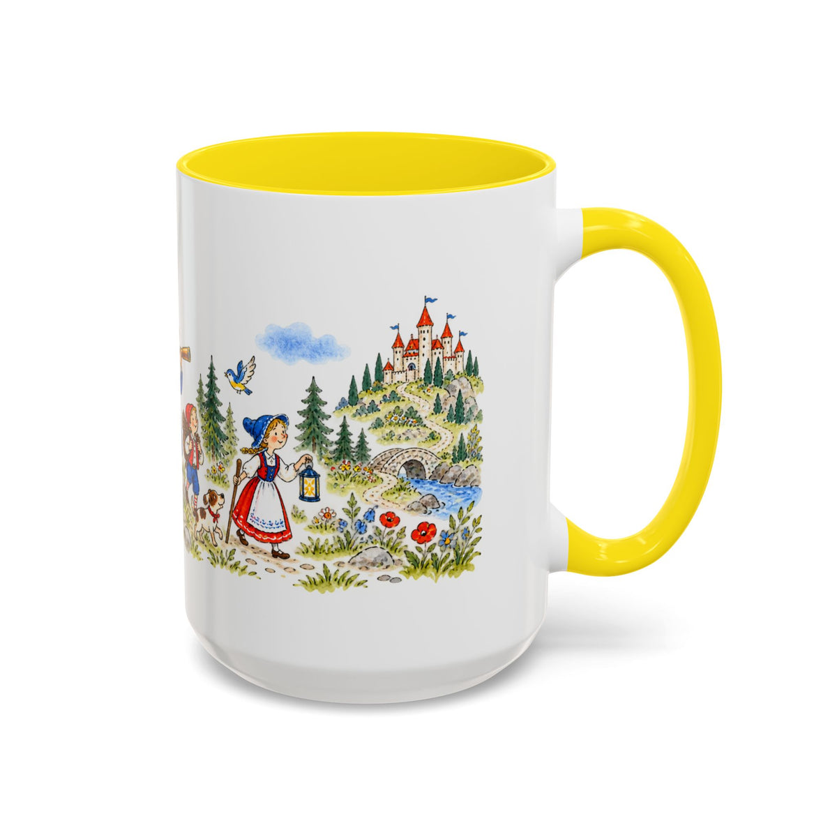 The Six Servants Mug | Storybook Fairy Tale Accent Coffee Mug | EveryLegend