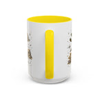 Joshua Tree Coffee Mug | National Park Desert Camping Gift | Accent Color Ceramic 11oz 15oz