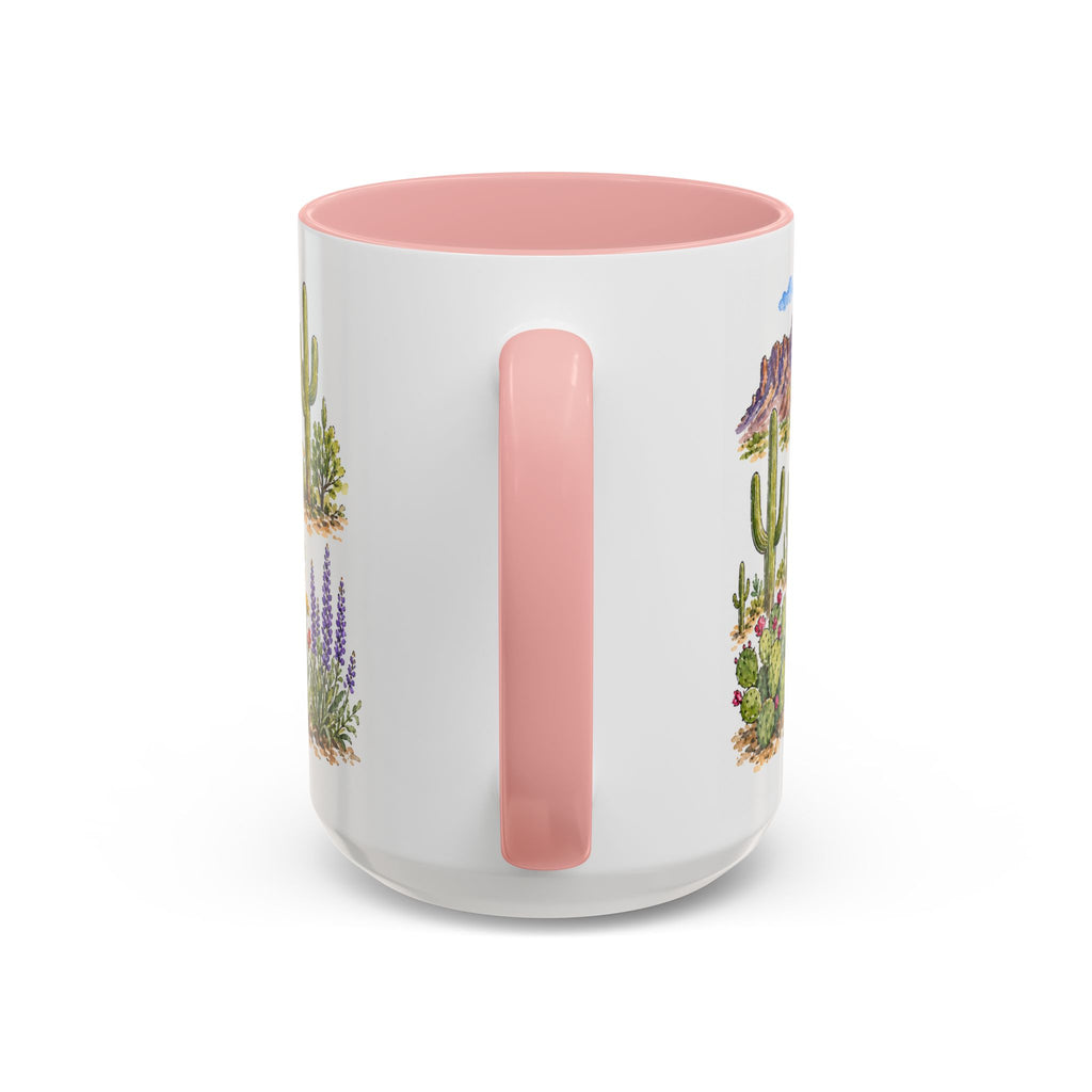 Mesa Illustrated Travel Mug | City Souvenir Accent Coffee Mug | 11oz 15oz Ceramic Cup
