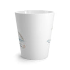 Kenai Fjords National Park Latte Mug | Pastel Watercolor Nature Coffee Cup | 12 oz Travel Souvenir Gift