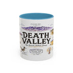 Death Valley National Park Coffee Mug | California Desert Hiking Camping Gift | Accent Color Ceramic 11oz 15oz