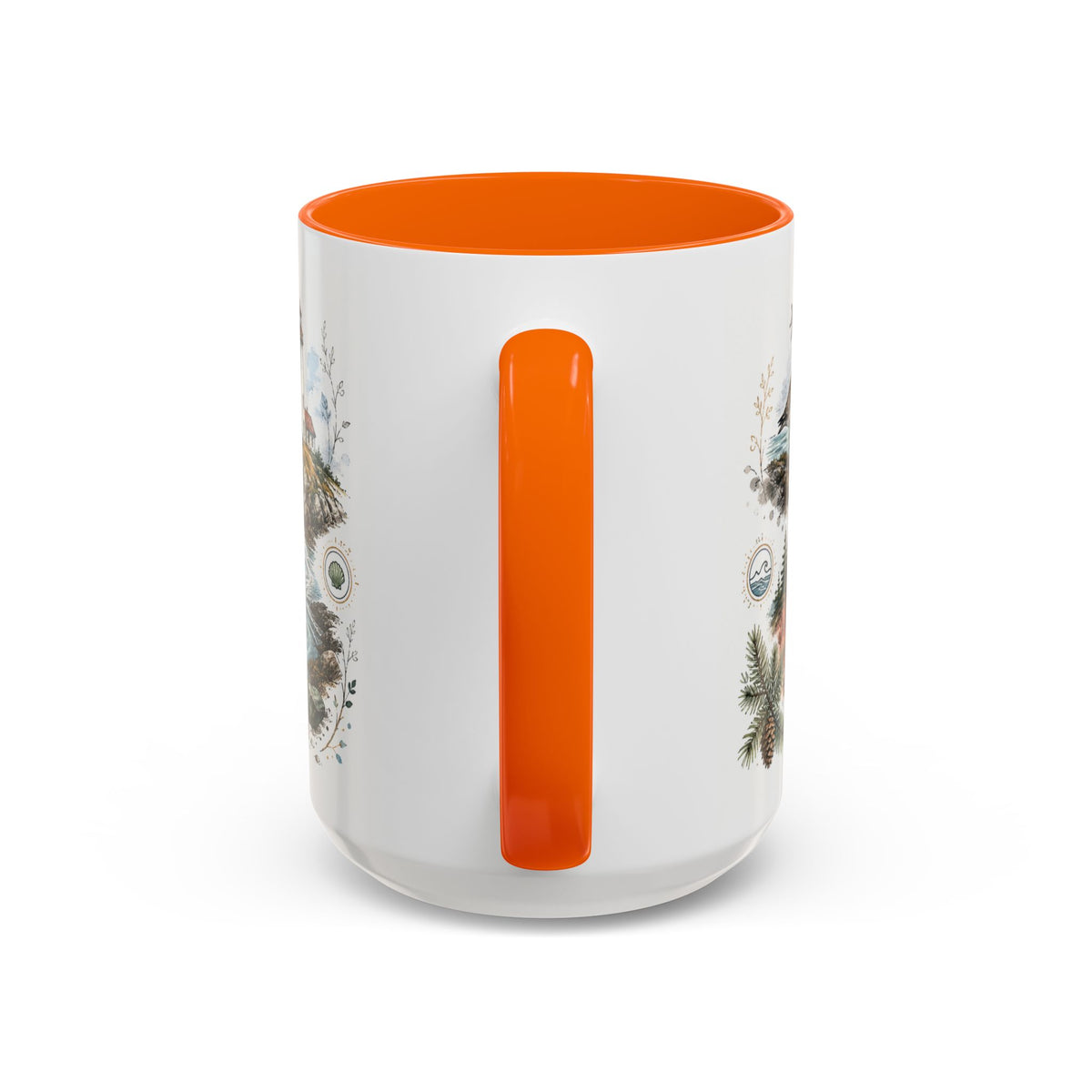 Bay of Fundy Mug, Canada Travel Souvenir, Bucket List Gift, Accent Ceramic Coffee Mug 11oz 15oz
