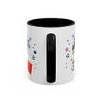 Beijing Coffee Mug | Postage Stamp Collage Mug | Travel Souvenir Accent Cup 11oz 15oz