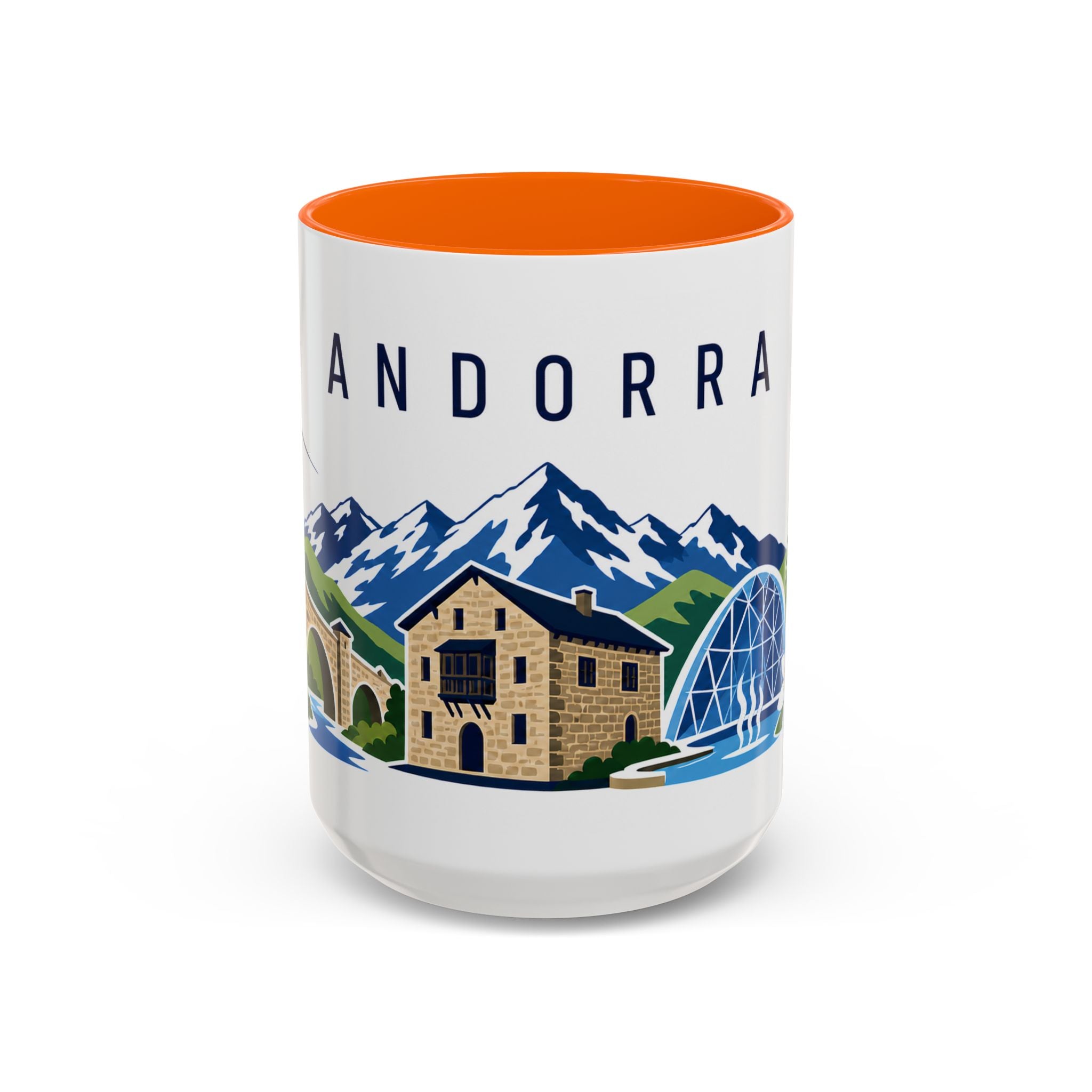Andorra Coffee Mug | Travel Souvenir Accent Mug | Country Gift Ceramic Cup 11oz 15oz