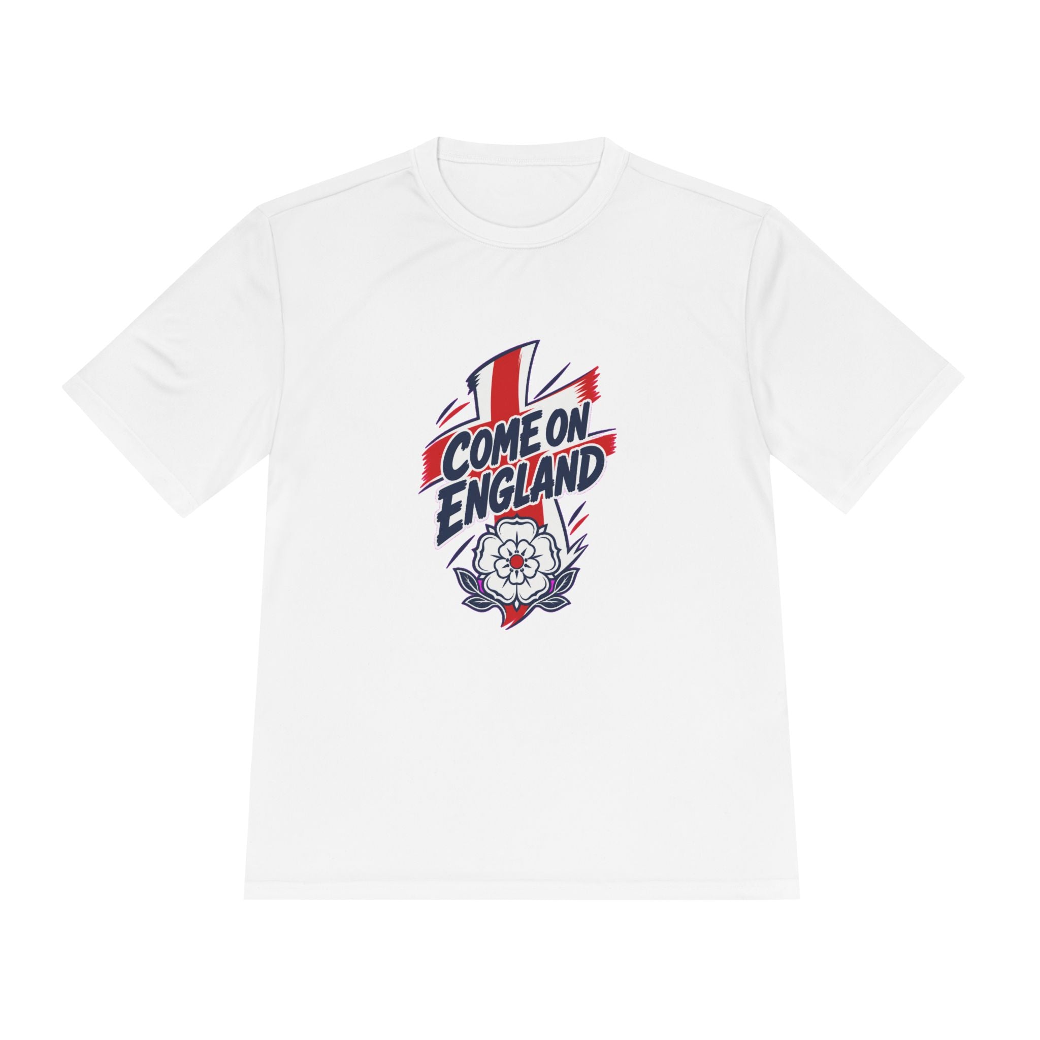 England Soccer Fan Tee, Come On England Sport Shirt