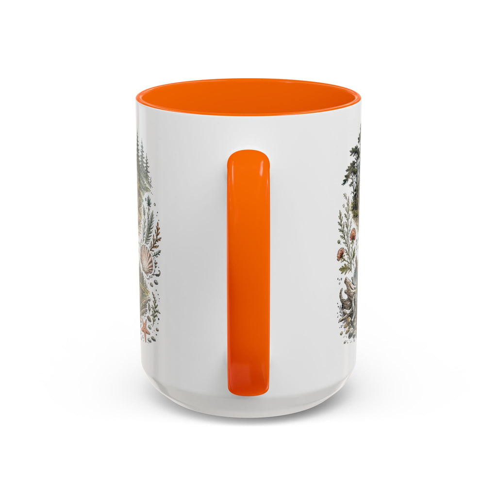 Oregon Coast Mug, Pacific Northwest Travel Souvenir, Bucket List Gift, Accent Ceramic Coffee Mug 11oz 15oz