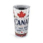 O Canada True North 20oz Tumbler | Canadian Pride Gift | Insulated Stainless Steel Travel Cup