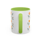 California California poppy Mug, State Flower Floral Coffee Cup, 11oz Botanical Gift