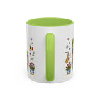 Dinant Illustrated Travel Mug | Belgium Souvenir Accent Coffee Mug | 11oz 15oz Ceramic Cup