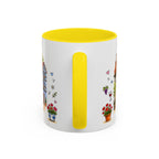 Kaysersberg Illustrated Travel Mug | France Souvenir Accent Coffee Mug | 11oz 15oz Ceramic Cup