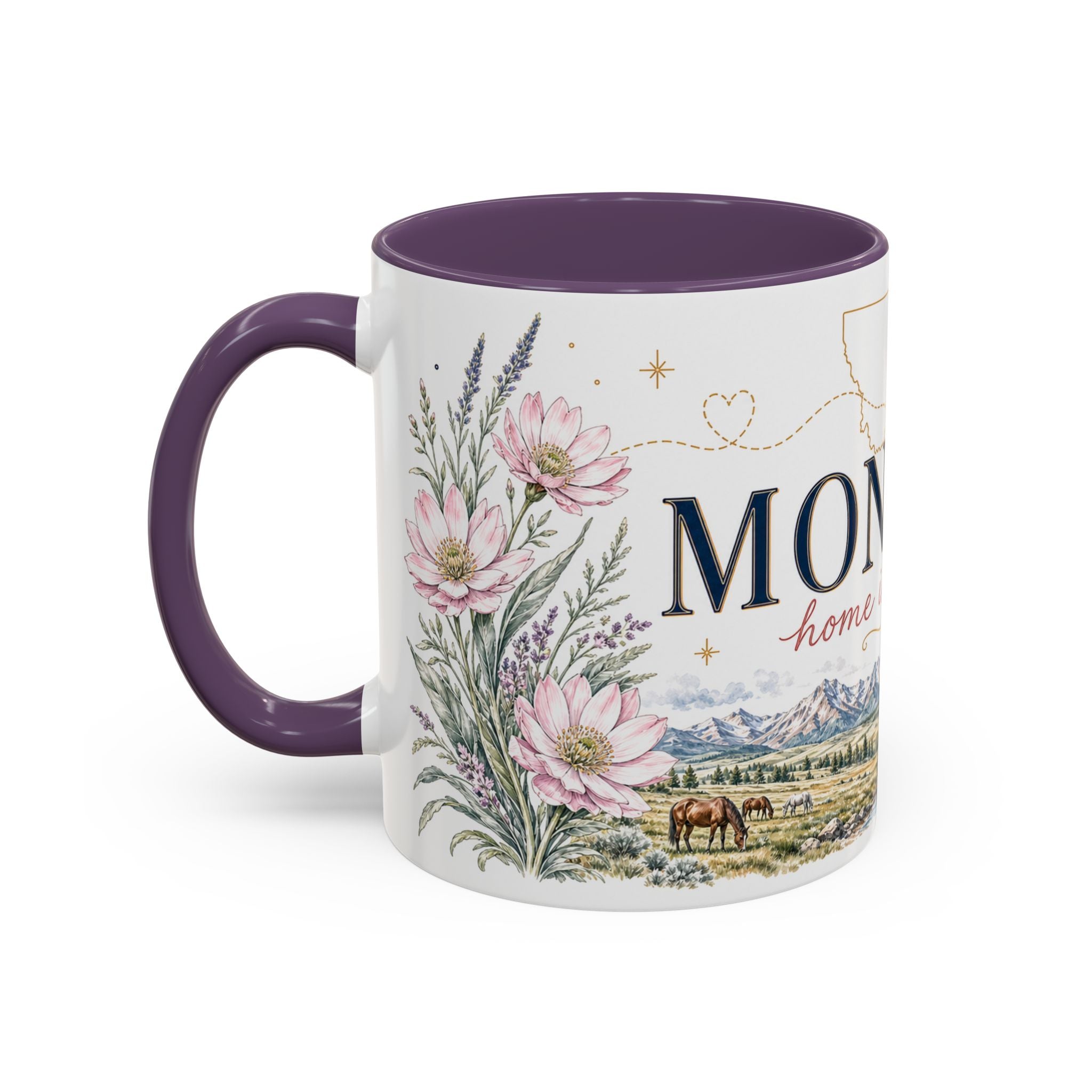 Montana Home State Mug | Moving Away, Long Distance Friendship Gift (11oz 15oz)